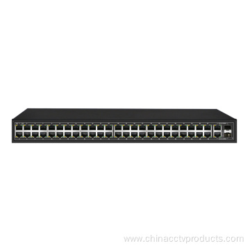 48Ports CCTV Network PoE Switch with Gigabit SFP